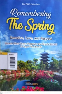 Image of Remembering the spring