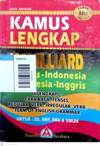 Image of Kamus lengkap 100 milliard inggris - indonesia