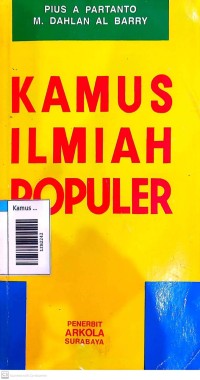 Image of Kamus ilmiah populer