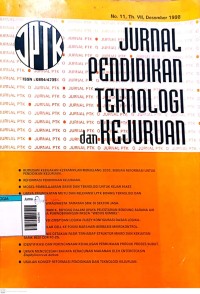 Image of Jurnal pendidikan teknologi dan kejuruan