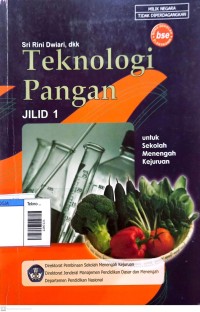 Image of Teknologi pangan smk Jilid 1