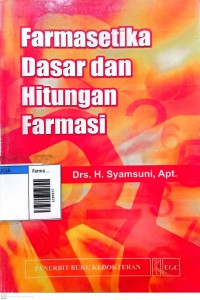 Image of Farmasetika dasar dan hitungan farmasi