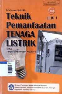 Image of Teknik pemanfaatan tenaga listrik smk jilid 1
