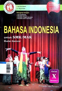 Image of bahasa indonesia untuk SMK/MAK muatan nasional kelas X
