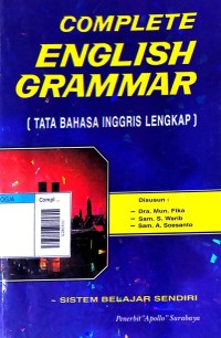 Image of Complete english grammar