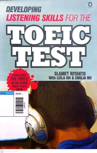 Image of Developing listening skills for the toeic test