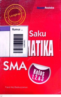 Image of Rumus saku matematika sma