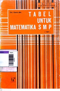 Image of Tabel untuk matematika smp