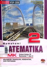 Image of Memahami matematika : untuk kelas XI mak/mak