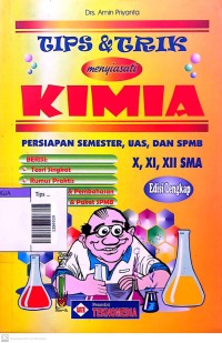Image of Tips dan trik menyiasati kimia kls X, XI, XII sma