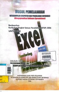 Image of Modul pembelajaran keterampilan komputer dan pengolahan informasi untuk smk