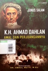 Image of K.H Ahmad dahlan amal dan perjuangannya