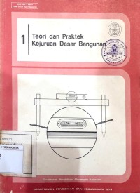 Image of Teori dan praktek kejuruan dasar bangunan 1