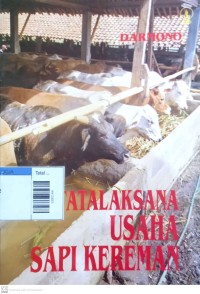 Image of Tatalaksana usaha sapi kereman
