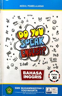 Image of Modul Pembelajaran: Do You Speak English XI