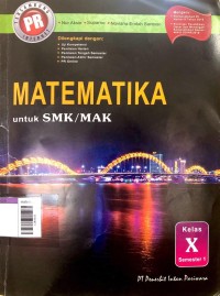 matematika untuk SMK/MAK kelas X semester 1