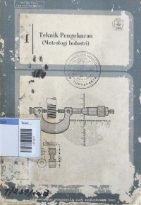 Image of Teknik pengukuran (metrologi industri)