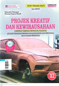 Image of Projek kreatif dan kewirauasahaan XI / bidang keahlian manufaktur dan rekayaasa fase F SMK/MAK