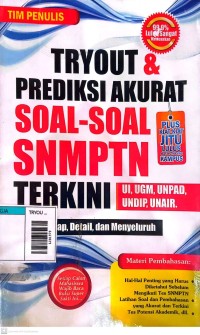 Image of TRYOUT & prediksi akurat soal-soal SNMPTN terkini UI, UGM,UNPAD,UNDIP, UNAIR