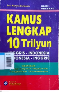 Image of Kamus lengkap 10 triliyun inggris-indonesia, indonesia-inggris