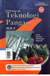 Image of Teknologi pangan smk jilid 2