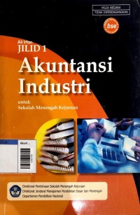 Image of Akuntansi industri jilid 1