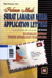 Image of Panduan menulis surat lamaran kerja