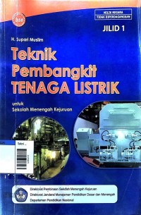 Image of Teknik pembangkit tenaga listik smk jilid 1