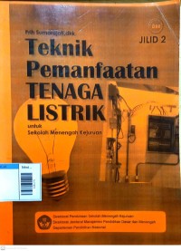 Image of Teknik pemanfaatan tenaga listrik jilid 2
