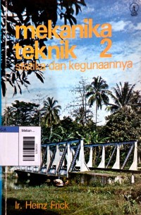 Image of Mekanika teknik 2 statika dan kegunaannya