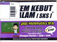 Image of Sistem kebut semalam jago matematika ipa sma & ma kls 1,2 dan 3