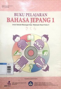 Image of Buku pelajaran bahasa jepang 1 smk kls X