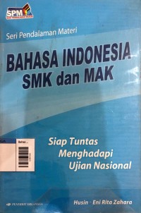 Image of Bahasa indonesia smk dam mak / seri pendalapman materi