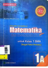 Image of standar kompetisi matematika dan kecakapan hidup unutk kelas 1 SMA