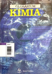 Image of Glosarium kimia