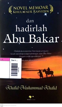 Image of Dan hadirlah abu bakar
