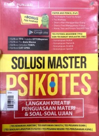 Image of Solusi master psikotes