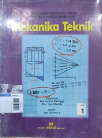 Image of Mekanika teknik jilid 1