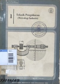 Image of Teknik pengukuran ( metrologi industri ) 1