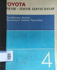 Image of Toyota teknik-teknik servis dasar 4